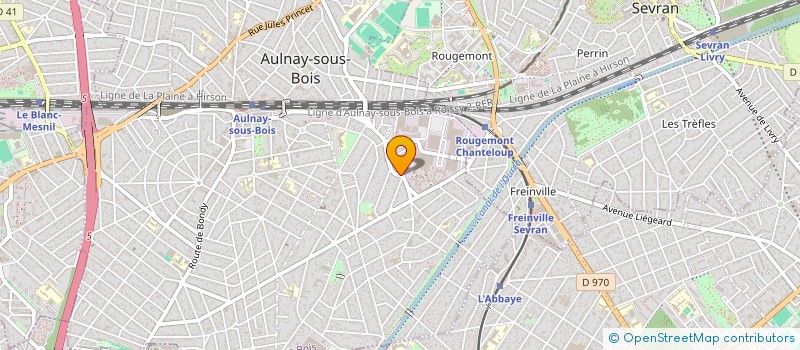 localisation de l'entreprise RENOV BAT PARIS à AULNAY-SOUS-BOIS