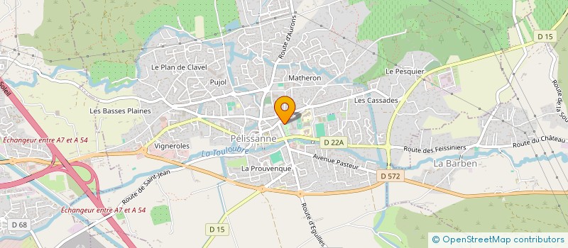 localisation de l'entreprise RENOV BAT PROVENCE à PELISSANNE