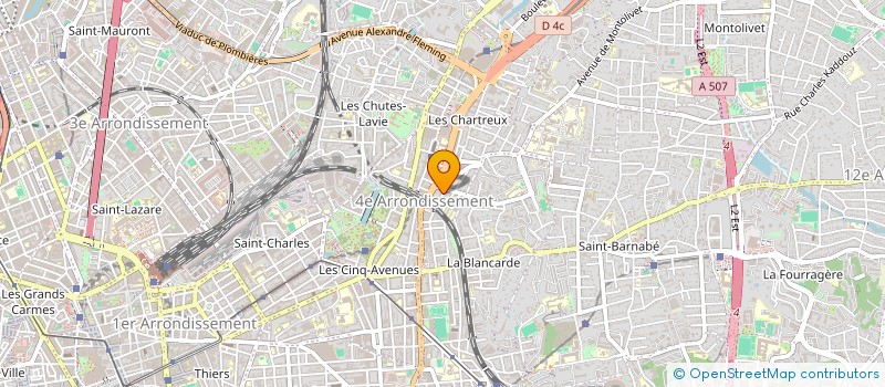 localisation de l'entreprise RENOV'BATI à MARSEILLE