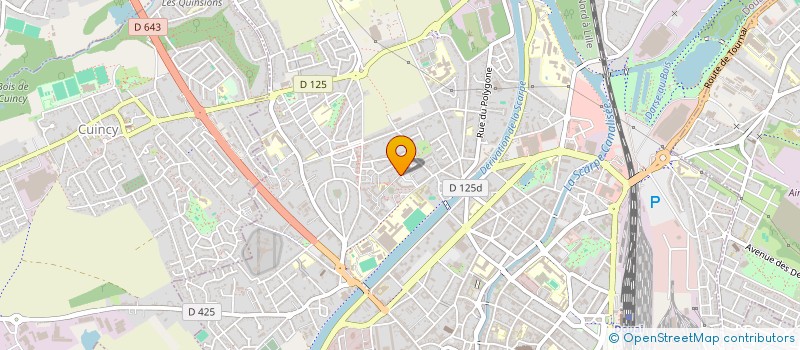 localisation de l'entreprise RENOV BATI à DOUAI