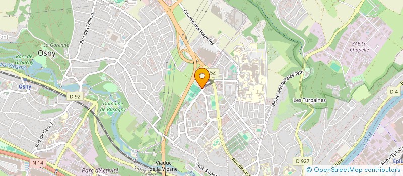 localisation de l'entreprise RENOV BATI PLUS  PONTOISE