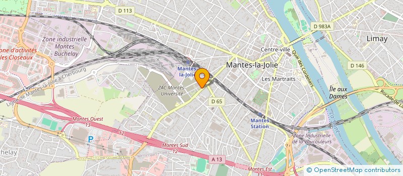 localisation de l'entreprise RENOV BATI SERVICES à MANTES-LA-VILLE