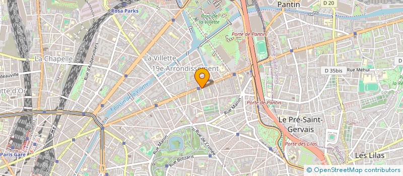 localisation de l'entreprise RENOV BATIM  PARIS