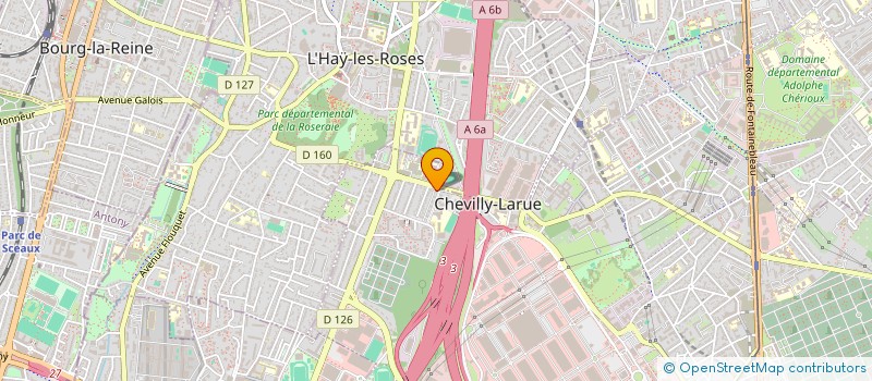 localisation de l'entreprise RENOV BATIM  CHEVILLY-LARUE