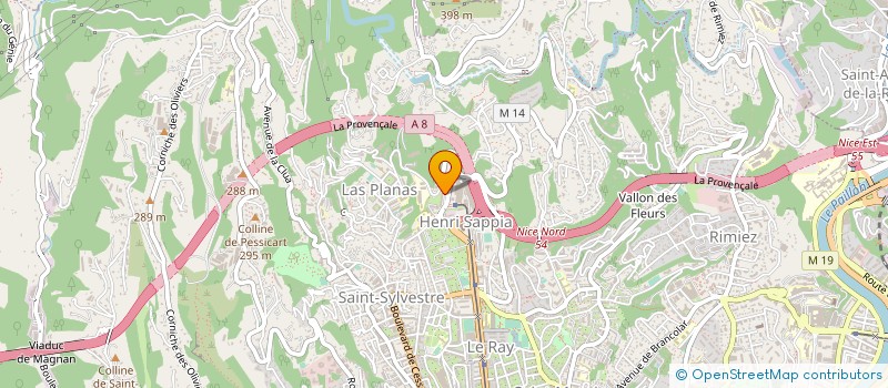 localisation de l'entreprise RENOV' BATIMENT à NICE