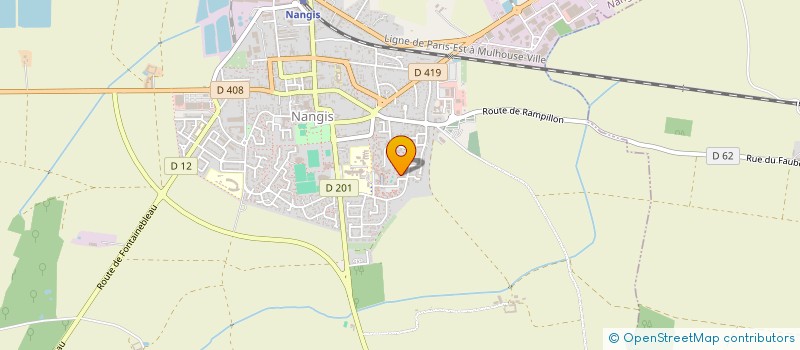 localisation de l'entreprise RENOV BATIMENT à NANGIS
