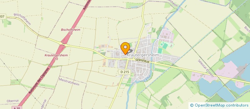 localisation de l'entreprise RENOV&BOIS  KRAUTERGERSHEIM