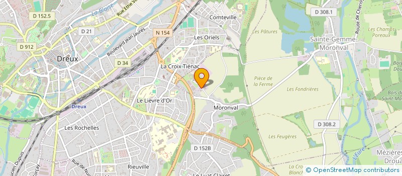 localisation de l'entreprise RENOV BOUTIK à SAINTE-GEMME-MORONVAL