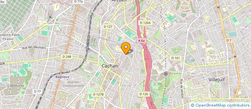 localisation de l'entreprise RENOV BYOU à CACHAN