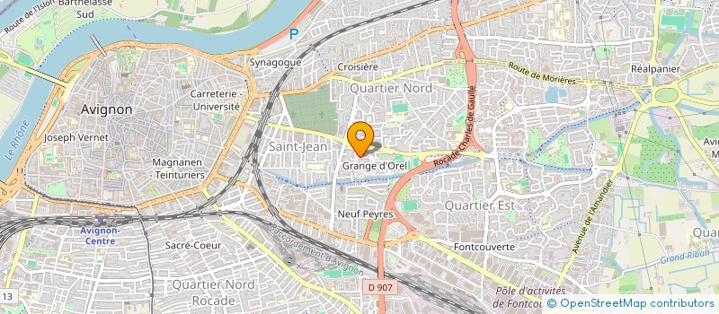 localisation de l'entreprise RENOV CINQ ETOILE  AVIGNON