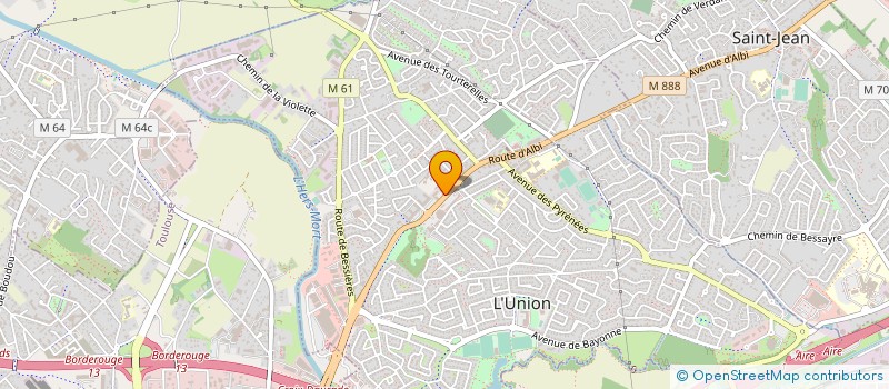 localisation de l'entreprise RENOV CLEAN INDUSTRIE à L'UNION