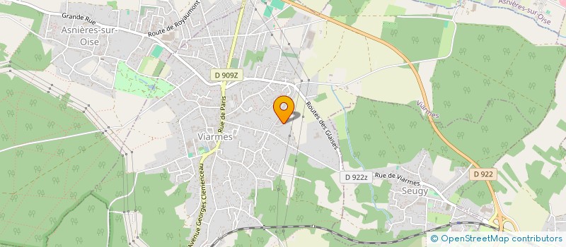 localisation de l'entreprise RENOV-CLUB à VIARMES