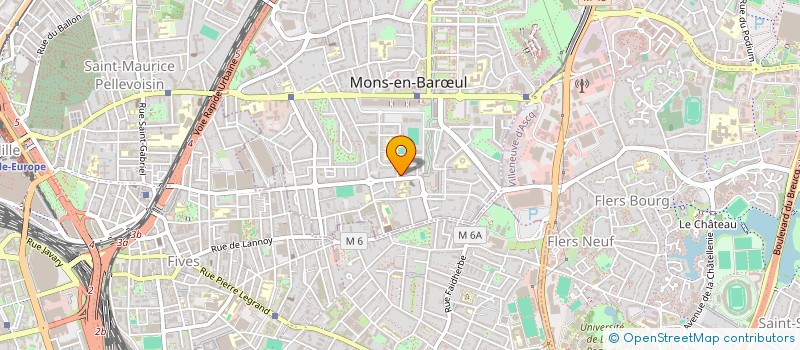 localisation de l'entreprise RENOV&CO à MONS-EN-BARŒUL