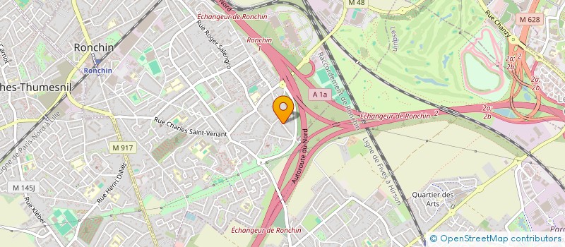 localisation de l'entreprise RENOV CONCEPT  RONCHIN