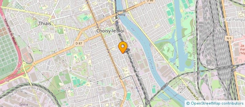 localisation de l'entreprise RENOV CONCEPT à CHOISY-LE-ROI