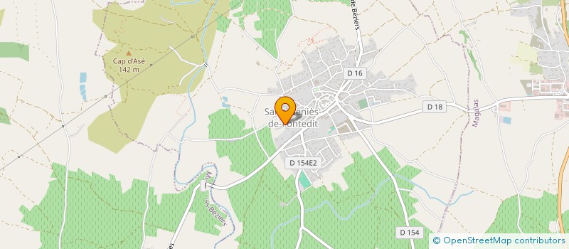 localisation de l'entreprise RENOV CONCEPT  SAINT-GENIES-DE-FONTEDIT