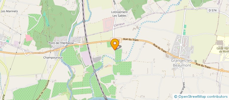 localisation de l'entreprise RENOV CONCEPT  GRANGES-LES-BEAUMONT