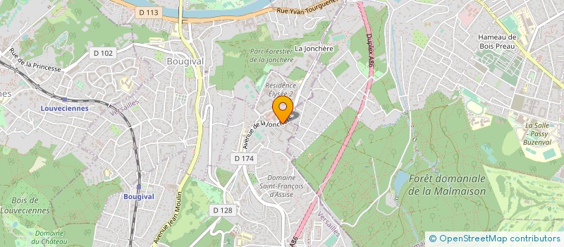 localisation de l'entreprise RENOV CONCEPT à LA CELLE-SAINT-CLOUD