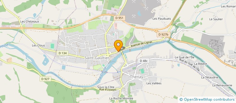 localisation de l'entreprise RENOV CONFORT à SAINT-GAULTIER