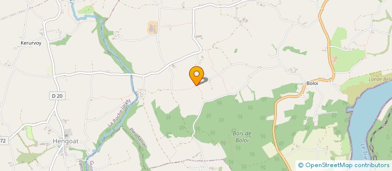 localisation de l'entreprise RENOV'CONFORT  PLEUDANIEL