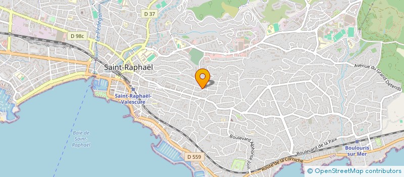 localisation de l'entreprise RENOV CONSEIL SERVICES à SAINT-RAPHAEL
