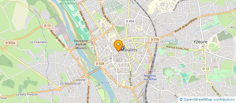 localisation de l'entreprise RENOV-CONSEILS à MOULINS