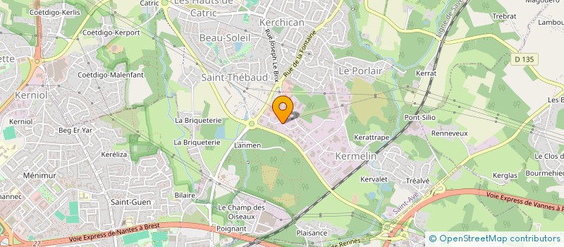 localisation de l'entreprise RENOV'CONSTRUCTION  SAINT-AVE