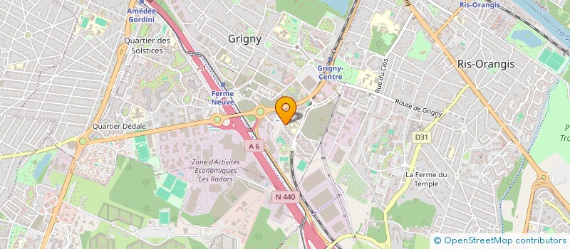 localisation de l'entreprise RENOV CONSTRUCTIONS à GRIGNY
