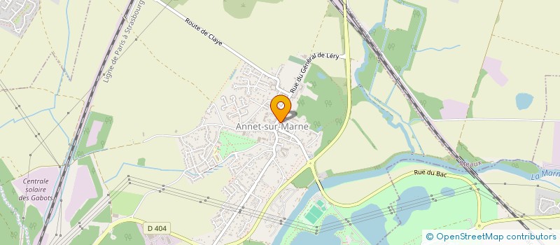 localisation de l'entreprise RENOV CONSTRUIT BATI  ANNET-SUR-MARNE