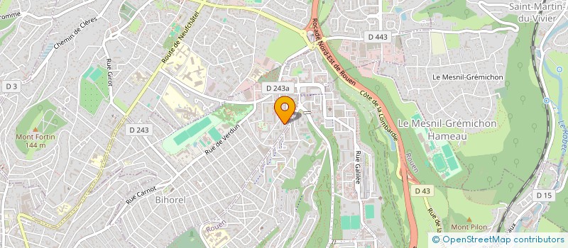 localisation de l'entreprise RENOV CONSULTING  BIHOREL