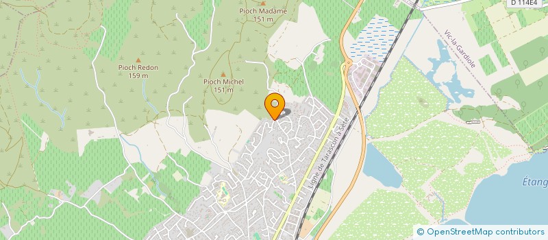 localisation de l'entreprise RENOV'COTTAGE à FRONTIGNAN