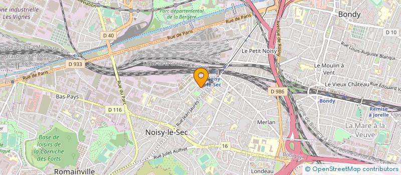 localisation de l'entreprise RENOV DE FRANCE à NOISY-LE-SEC