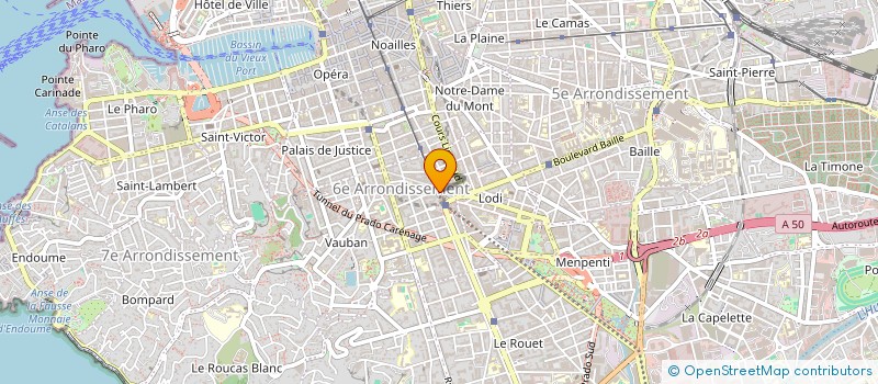 localisation de l'entreprise RENOV DE REV' à MARSEILLE