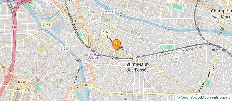 localisation de l'entreprise RENOV DECO à SAINT-MAUR-DES-FOSSES