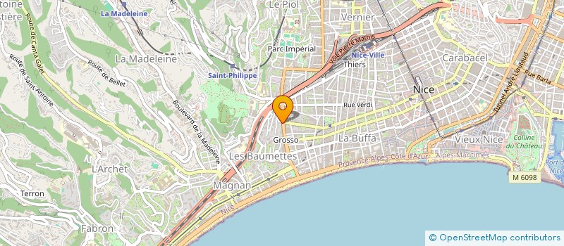 localisation de l'entreprise RENOV'DECO à NICE