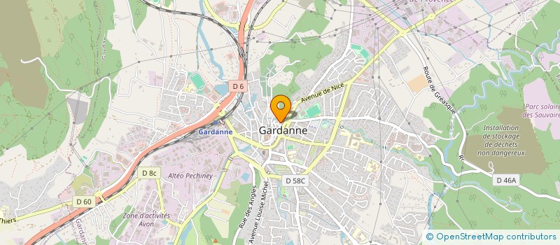 localisation de l'entreprise RENOV DECOR à GARDANNE