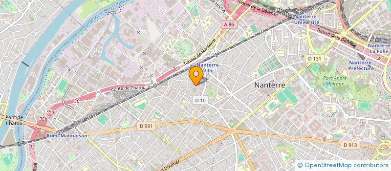 localisation de l'entreprise RENOV DECOR à NANTERRE