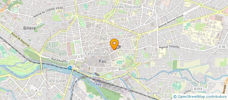 localisation de l'entreprise RENOV DECORS à PAU