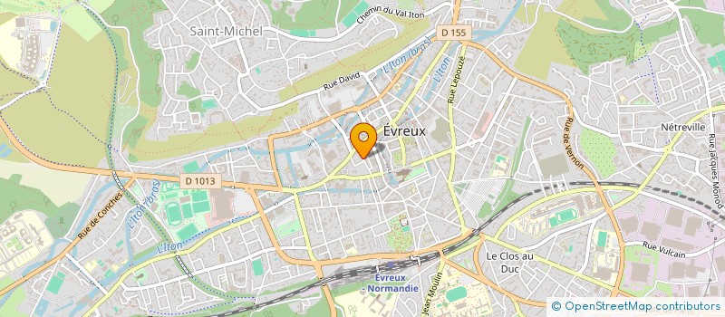 localisation de l'entreprise RENOV'DEMEURES  EVREUX