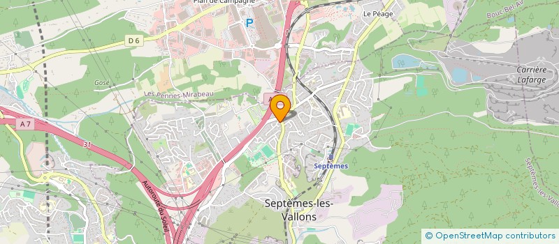localisation de l'entreprise RENOV DESIGN 13 à SEPTEMES LES VALLONS