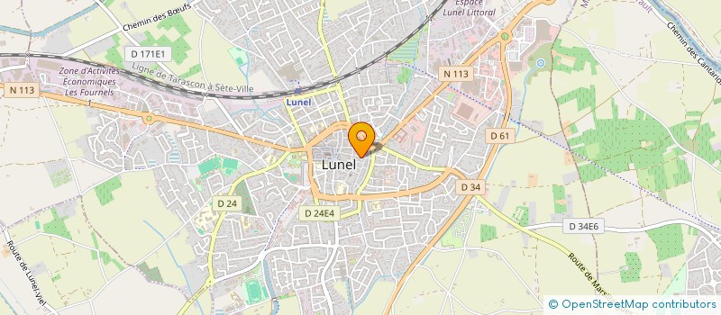 localisation de l'entreprise RENOV DESIGNE  LUNEL