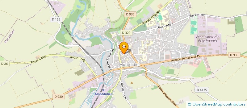 localisation de l'entreprise RENOV DEX  MONTDIDIER