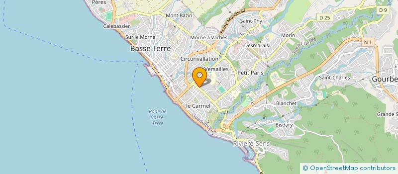 localisation de l'entreprise RENOV DOM à BASSE-TERRE