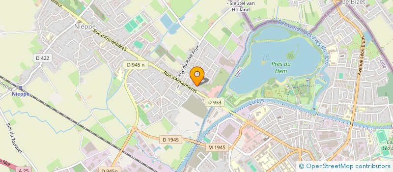 localisation de l'entreprise RENOV'DRUART  NIEPPE