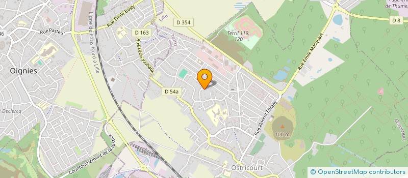 localisation de l'entreprise RENOV ECO  OSTRICOURT