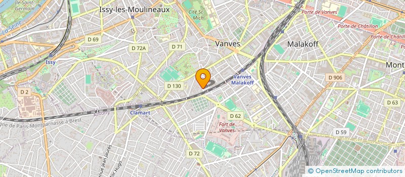 localisation de l'entreprise RENOV ECO  VANVES