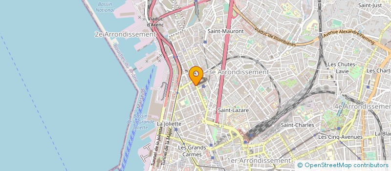 localisation de l'entreprise RENOV'ECO à MARSEILLE