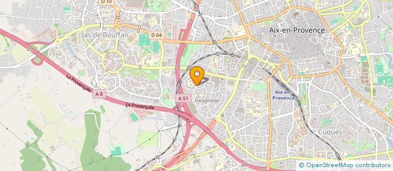 localisation de l'entreprise RENOV ELEC DU BATIMENT à AIX-EN-PROVENCE