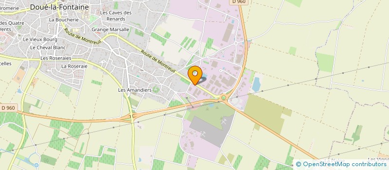 localisation de l'entreprise RENOV'ELIKO  DOUE-EN-ANJOU