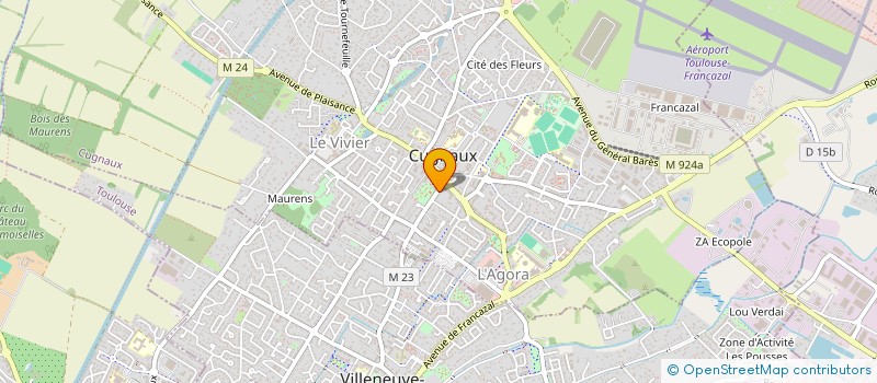 localisation de l'entreprise RENOV'ES à CUGNAUX